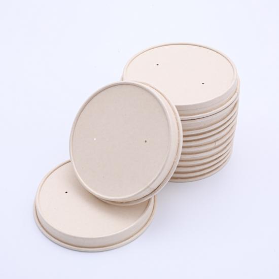 Durable vented paper lids
