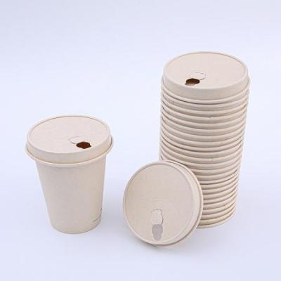 Biodegradable disposable paper lids for tea cup