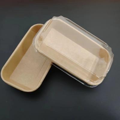 뜨거운 판매 재활용 가능한 크래프트 종이 스시 식품 트레이 용기
    